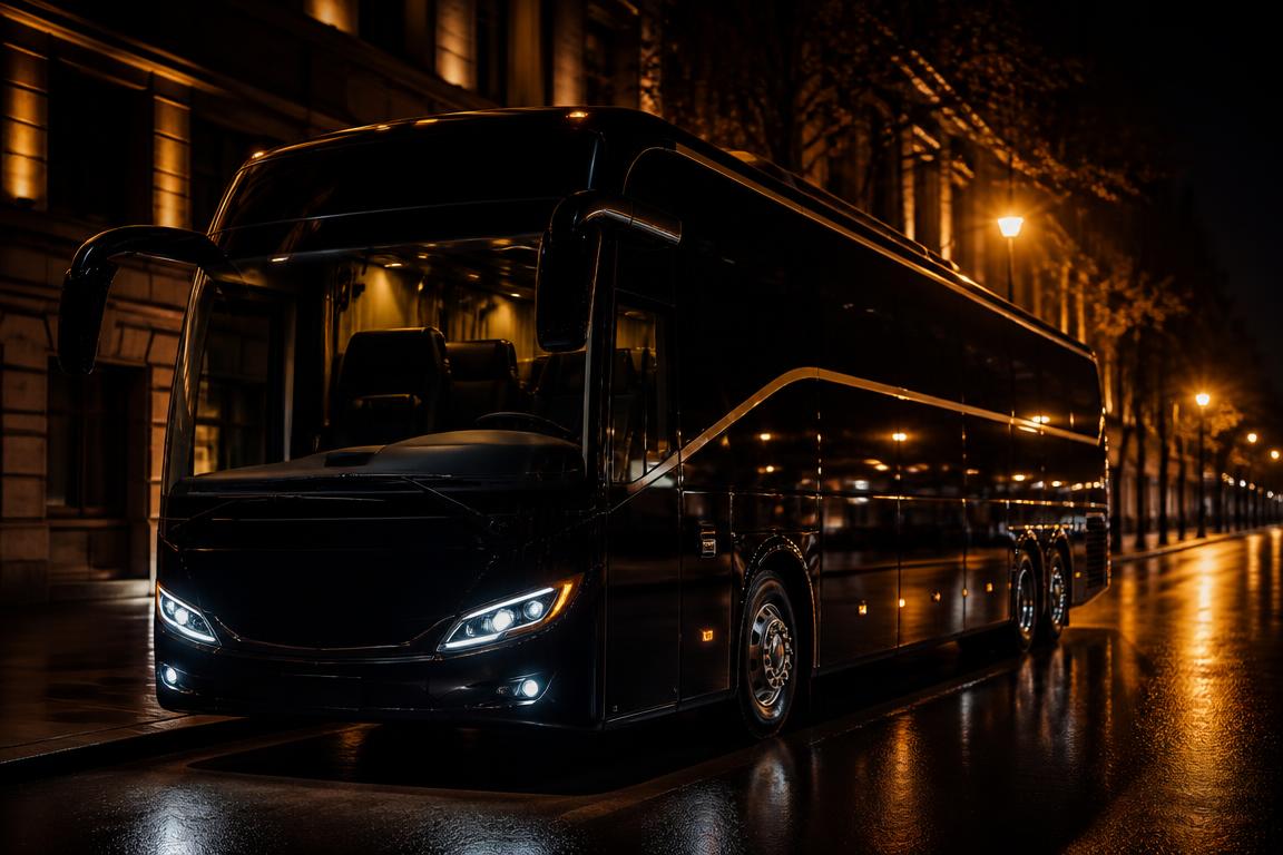 Coach with driver