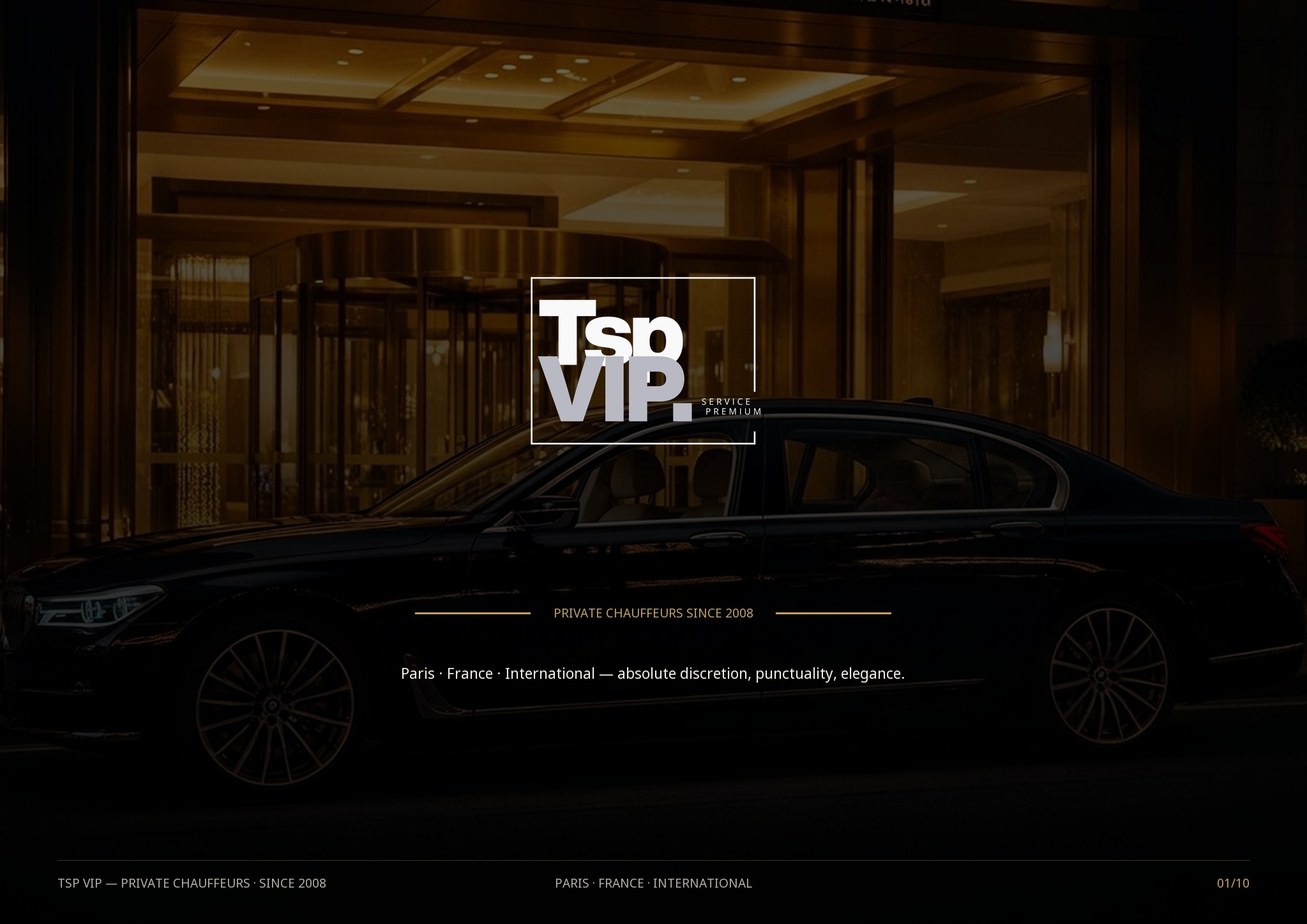 TSP VIP Brochure — English — page 1