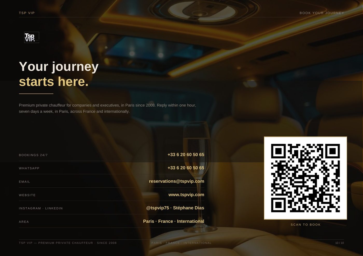 TSP VIP Brochure — English — page 10